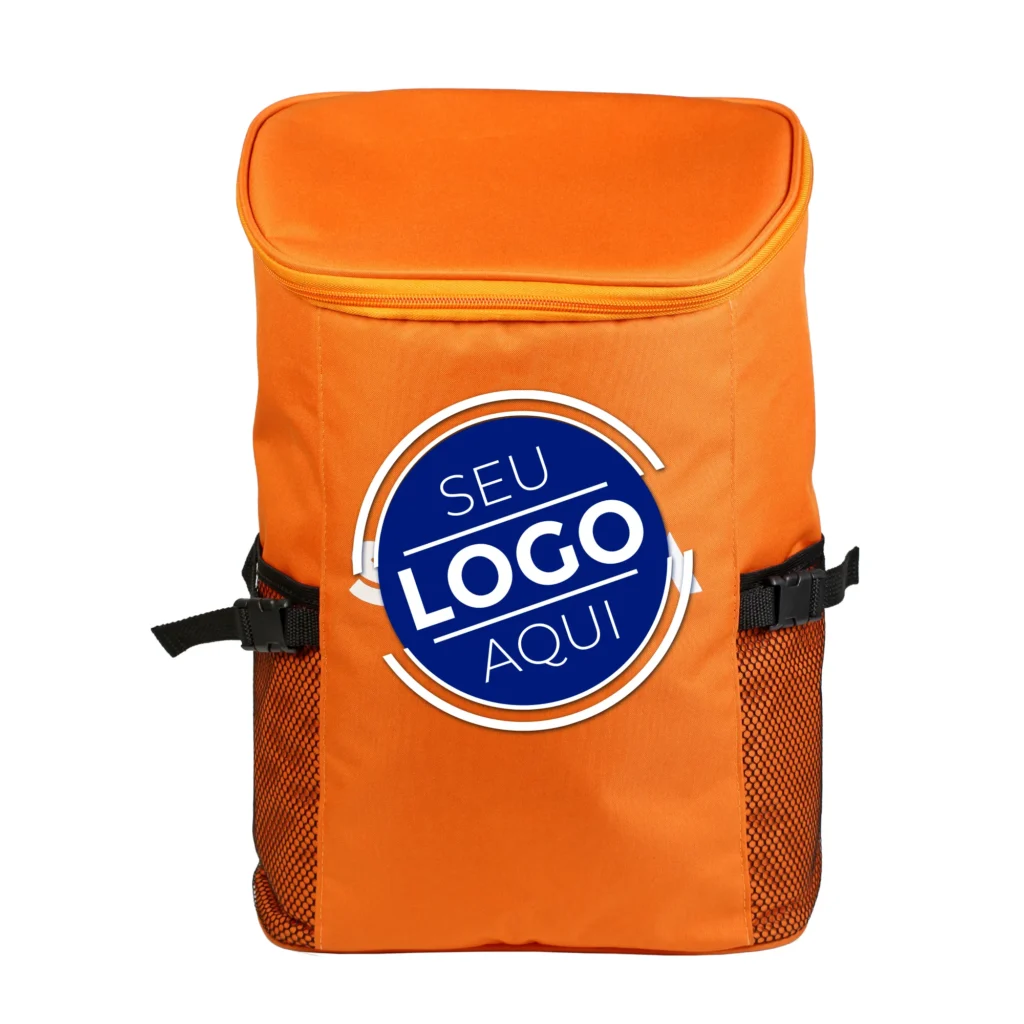 mochila térmica para bebidas e eventos