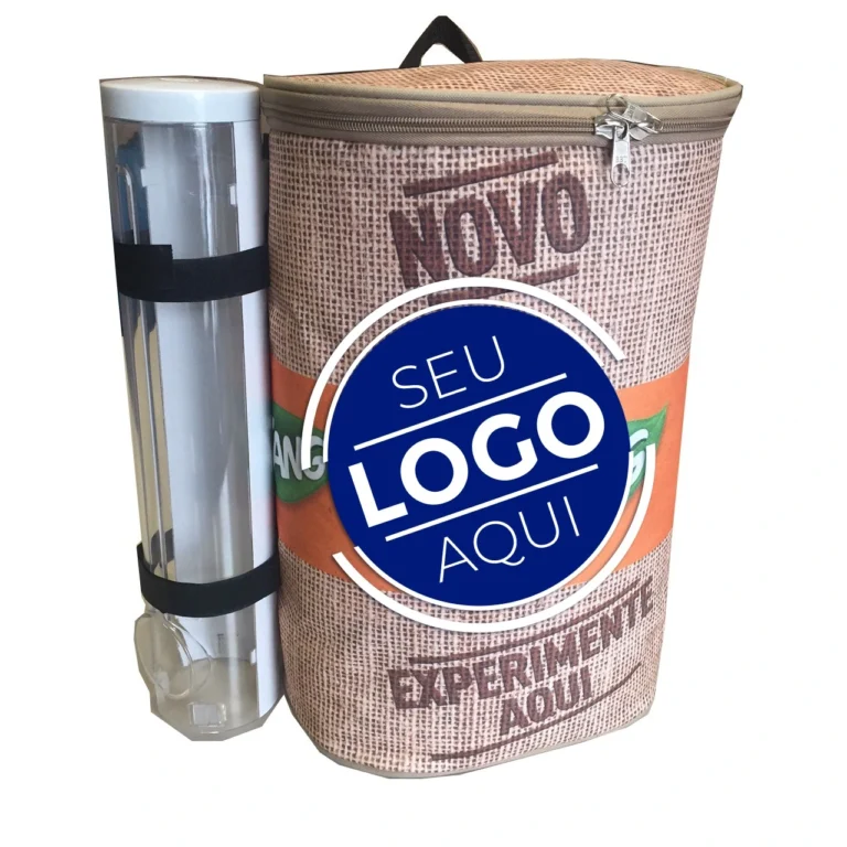 mochila térmica personalizada para verão