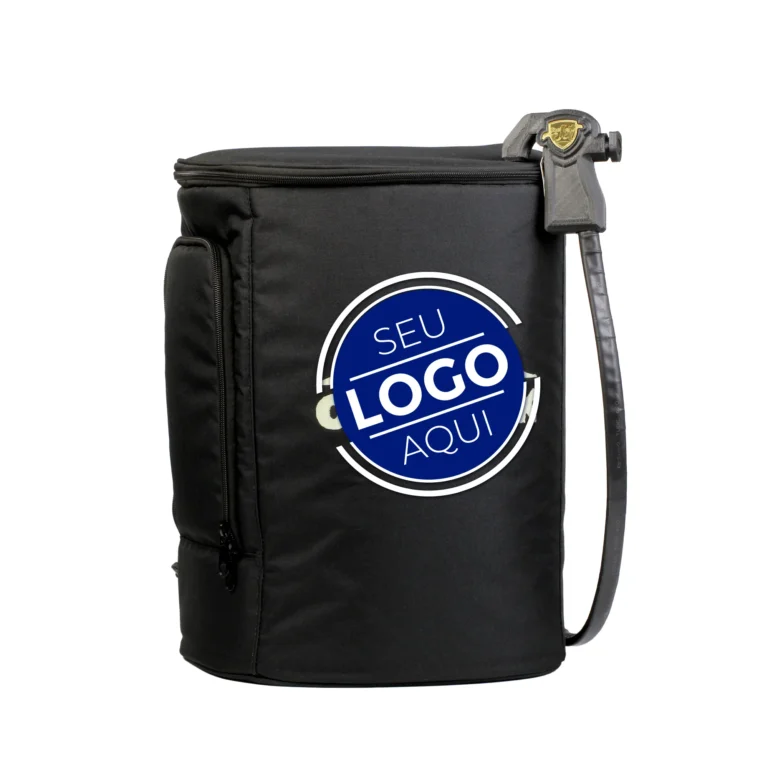 mochila térmica personalizada para café e bebidas quentes